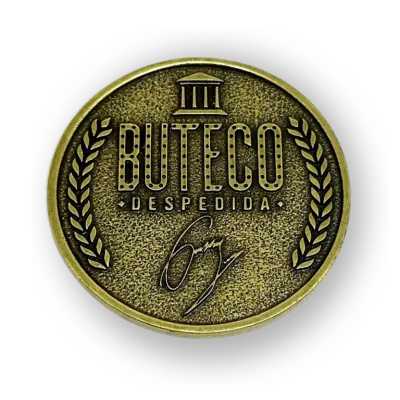 Moeda Comemorativa Buteco do Gustavo Lima